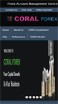 Mobile Screenshot of coralforex.com